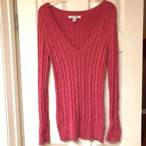 Pretty in pink sweater